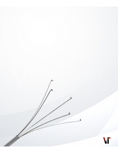 Olympus compatible Single-use 5-prong grasping forceps, round grippers VT-RDCE017